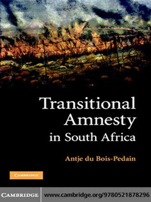 cover image of Transitional Amnesty in South Africa
